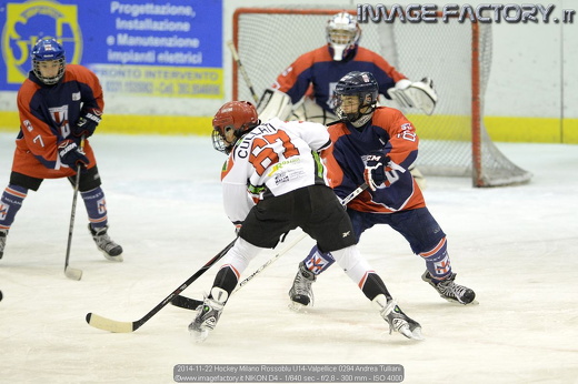 2014-11-22 Hockey Milano Rossoblu U14-Valpellice 0294 Andrea Tulliani